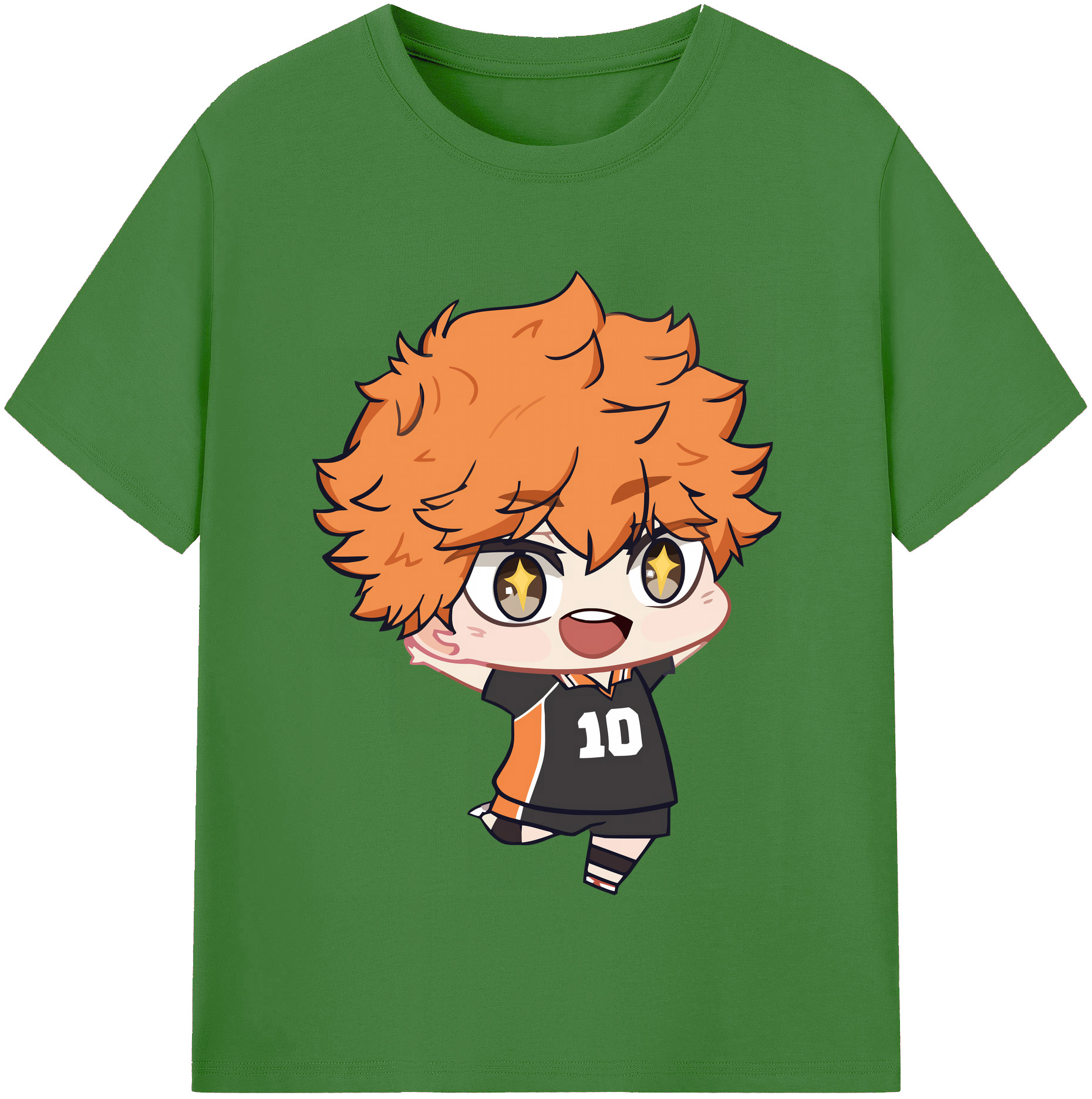 （画像用） ハイキュー!! Haikyu!! レディースカジュアルプリントTシャツ（綿100％）